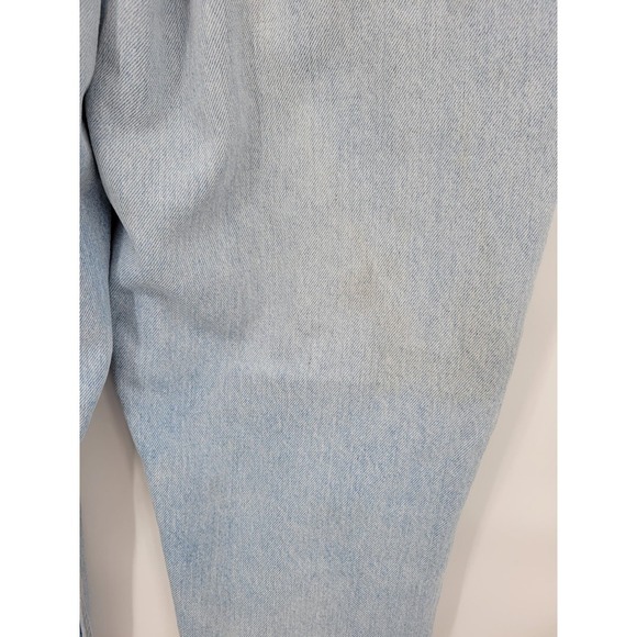 LL Bean Men's Light Wash Distressed Jeans Straight Leg 38 29 - Picture 6 of 15